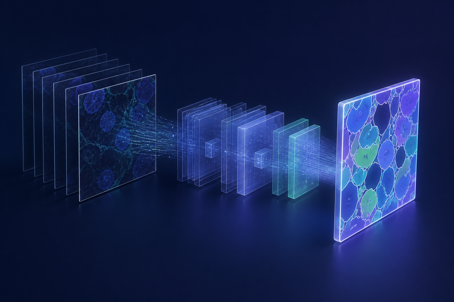 Abstract applied deep learning visualization
