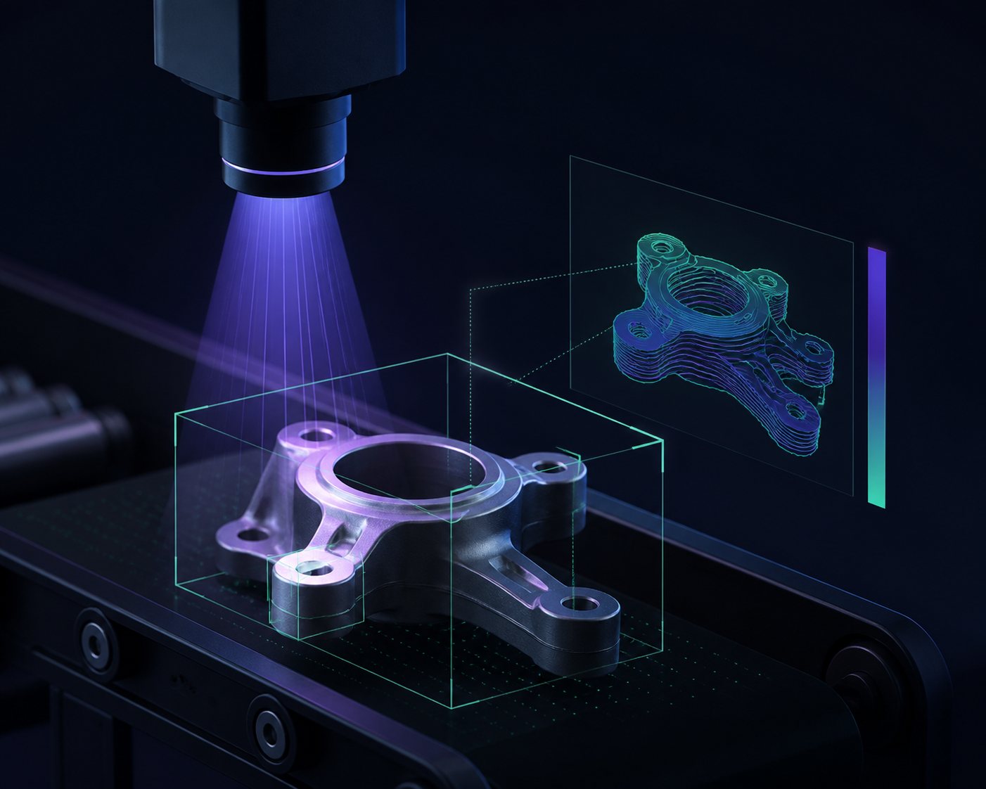 Abstract industrial computer vision inspection